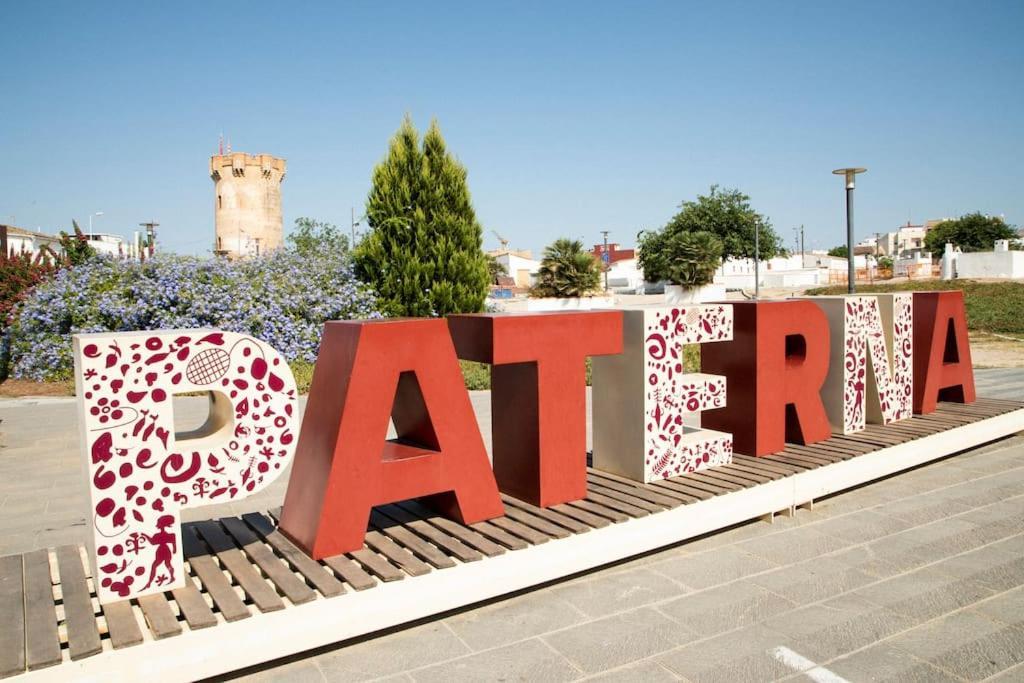 Apartamento Con Terraza Y Barbacoa Paterna Eksteriør bilde